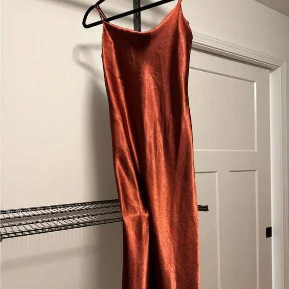 nordstrom burnt orange dress Shop Orange Dress the Population Online